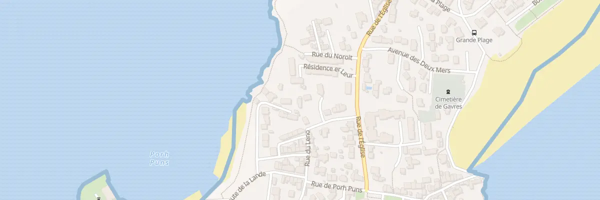 Plan du 9 Rue du Leno à Gâvres