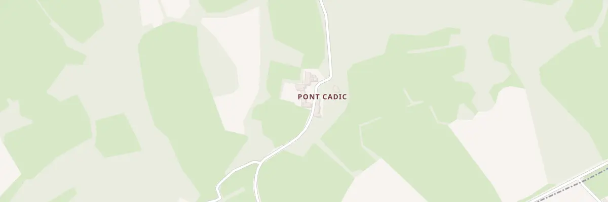 Plan du 1 Pont Kadig à Saint-Servais