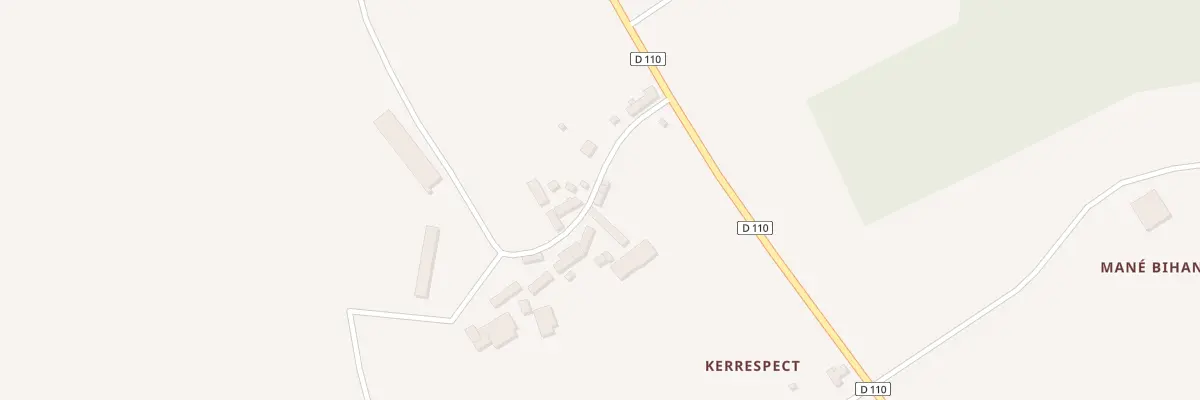 Plan du 5 Kerguedalun à Saint-Caradec-Trégomel
