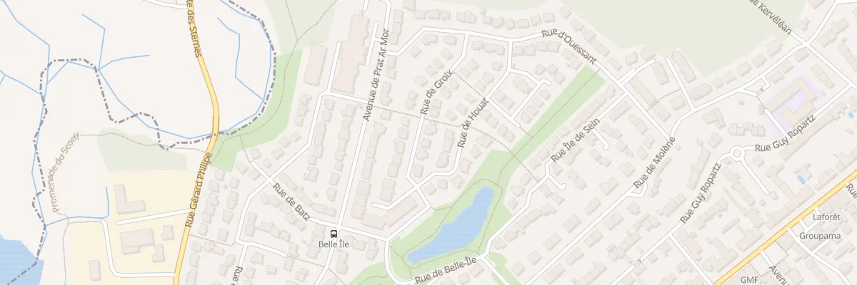 Plan du 8 Rue de Groix à Lanester