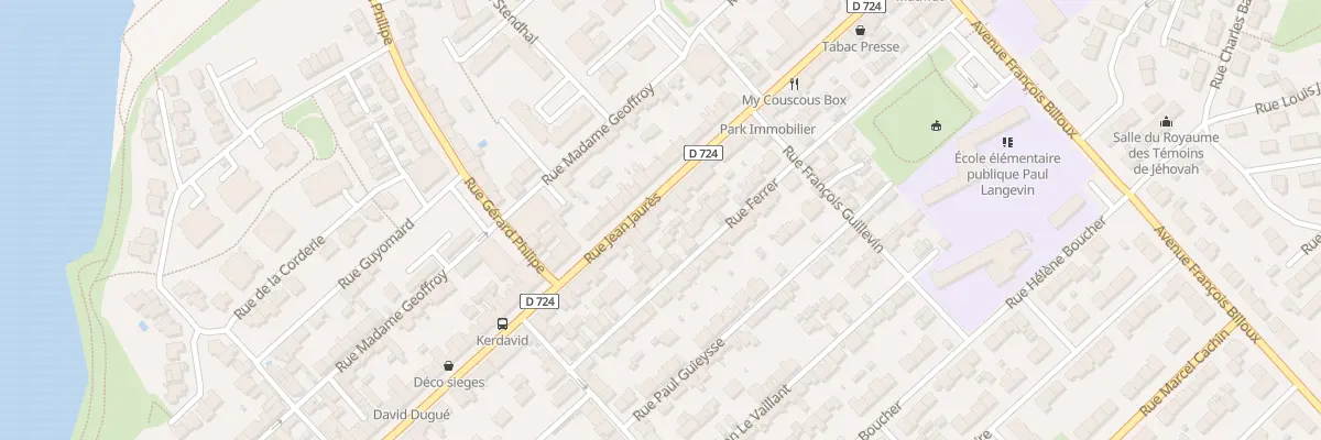 Plan du 78 Rue Jean Jaurès à Lanester