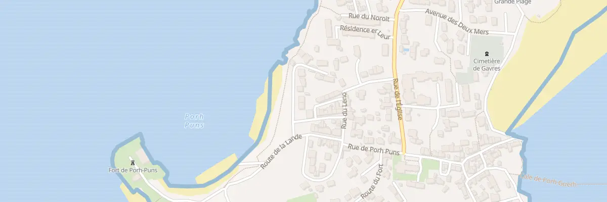 Plan du 2 Rue de l’Armor à Gâvres