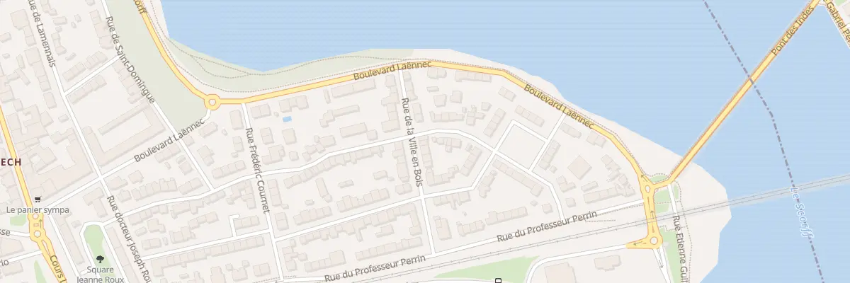 Plan du 14 Rue de la Ville en Bois à Lorient