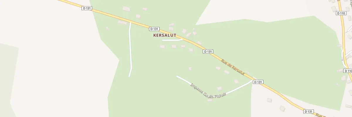 Plan du 11 Rue de Kersalut à Saint-Caradec-Trégomel