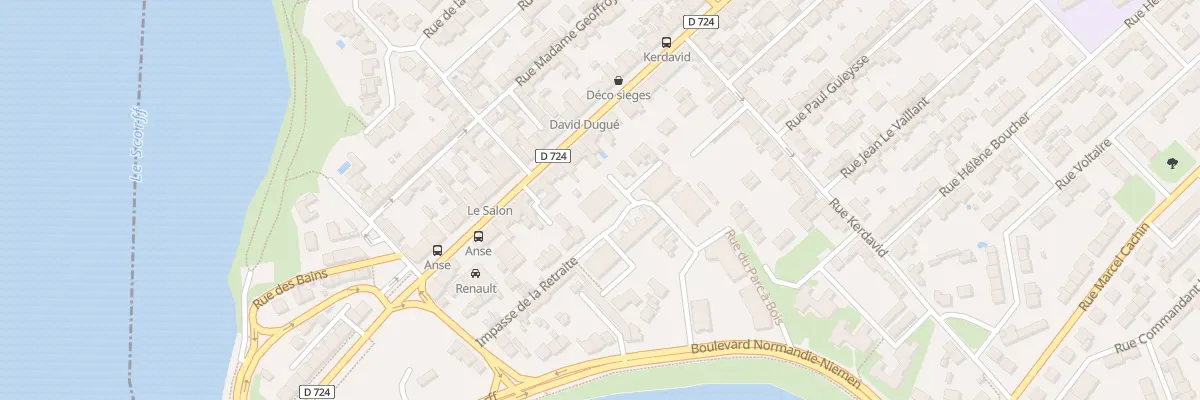 Plan du 30 Rue du Parc à Bois à Lanester