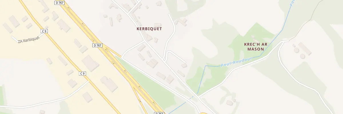 Plan du 4B Kerbiquet à Cavan