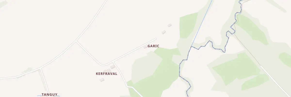 Plan du 5081 Kerfraval à Lanmérin
