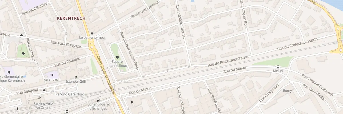 Plan du 17 Rue R de Chateaubriand à Lorient