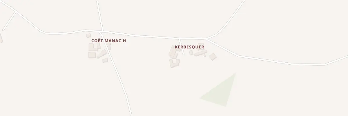 Plan du 5463 Kerbesquer à Plouray