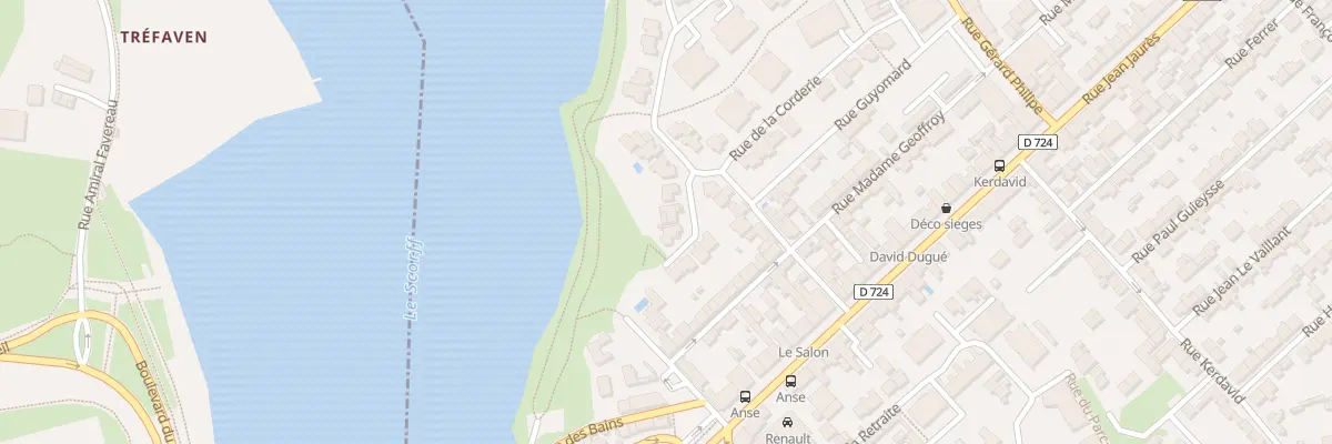 Plan du 4 Imp de la Cale à Lanester
