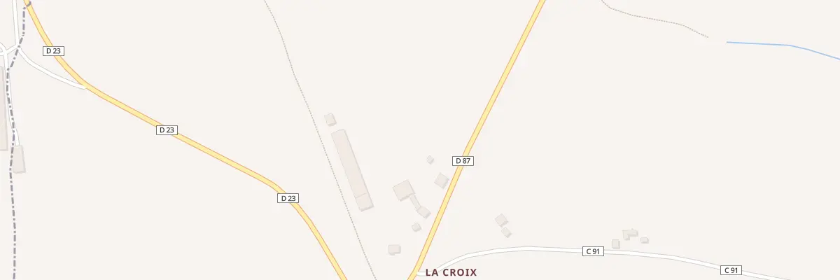 Plan du 5225 La Croix Magdeleine à Kergrist-Moëlou