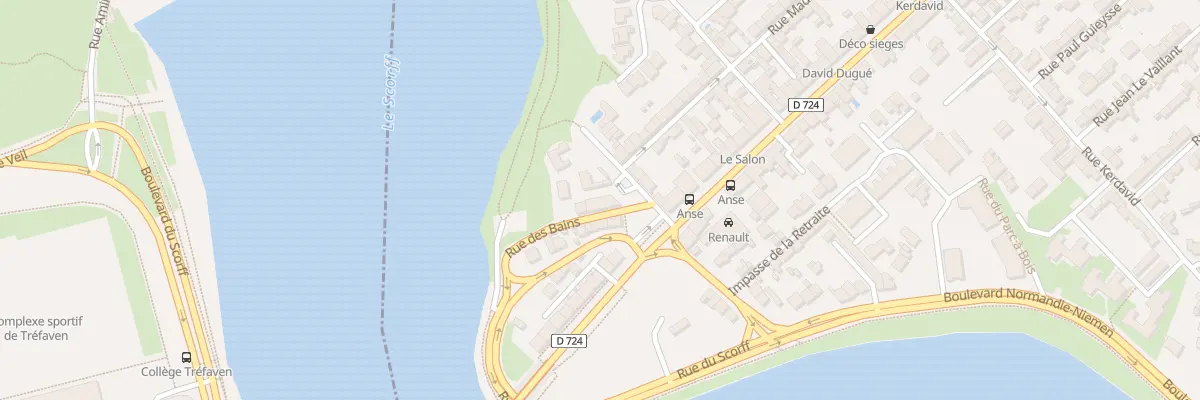 Plan du 6 Rue des Bains à Lanester