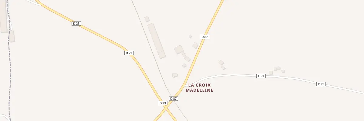 Plan du 5226 La Croix Magdeleine à Kergrist-Moëlou