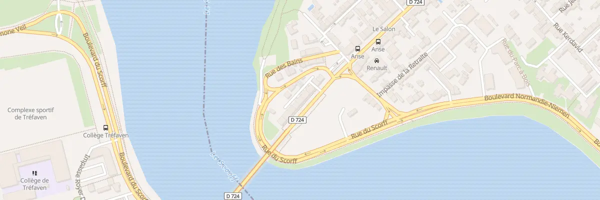 Plan du 11 Rue Jean Jaurès à Lanester