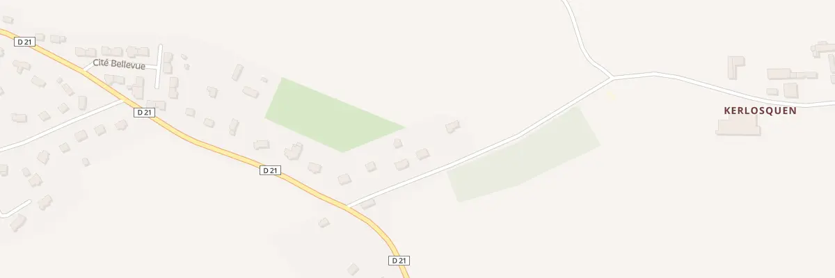 Plan du 5 Kerloscant à Caouënnec-Lanvézéac