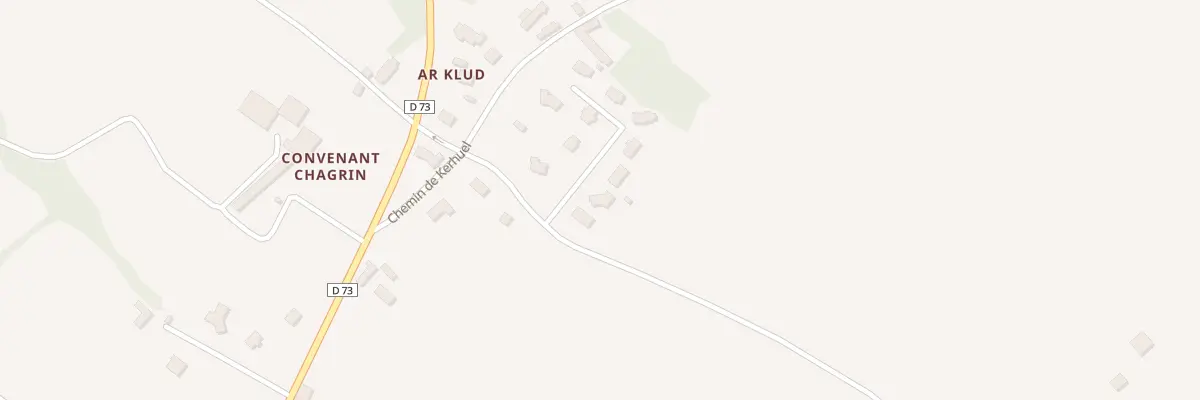 Plan du 4 Res Kerhuel à Kermaria-Sulard