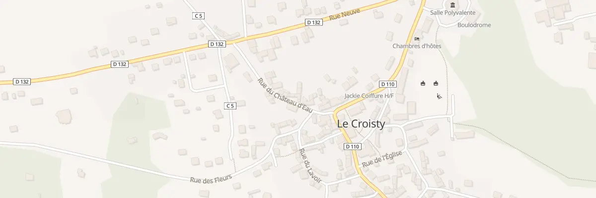 Plan du 19 Rue du Chateau d’Eau au Croisty