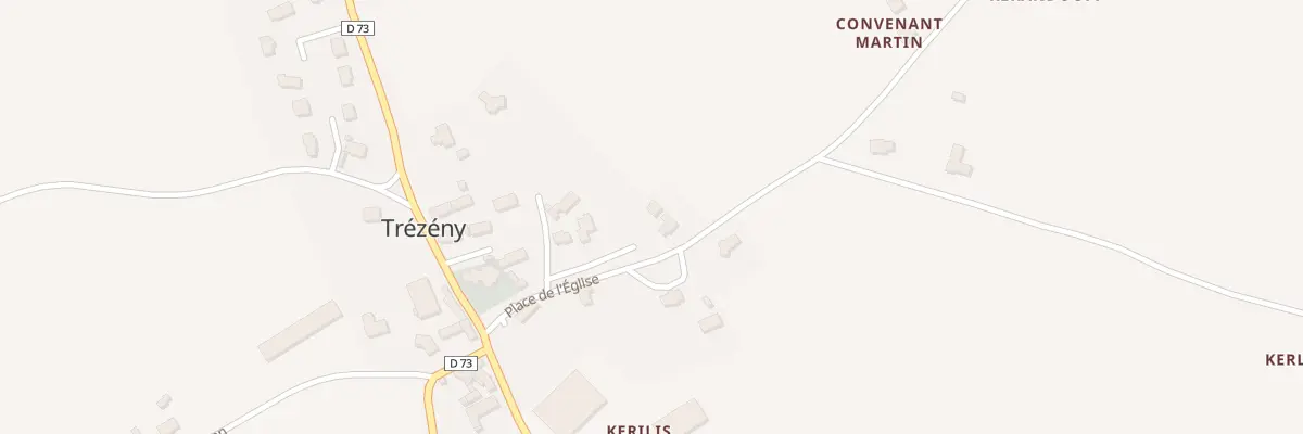 Plan du 4 Lot Clos de Park Gwenn à Trézény