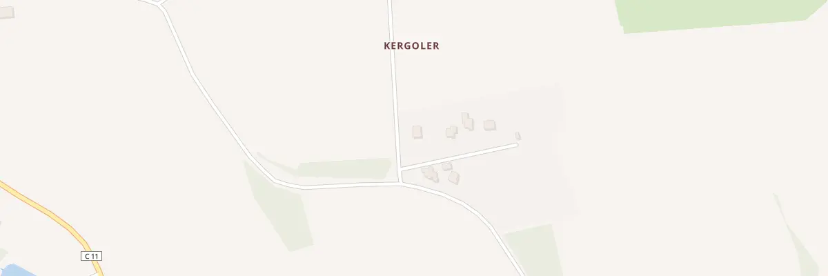 Plan du 5124A Kergoler à Caudan