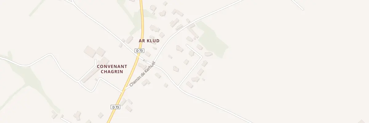 Plan du 1 Res Kerhuel à Kermaria-Sulard
