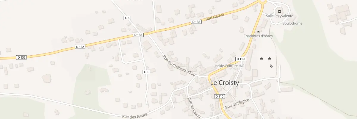 Plan du 31 Rue du Chateau d’Eau au Croisty
