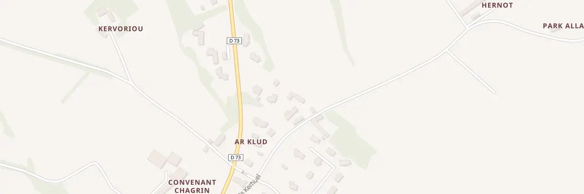 Plan du 9 Che de Ker Huel à Kermaria-Sulard
