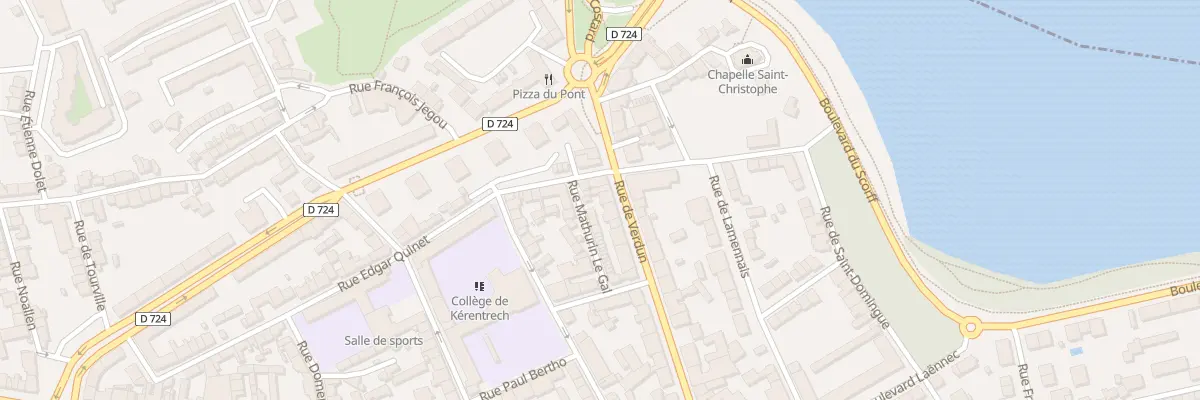 Plan du 36 Rue de Verdun à Lorient