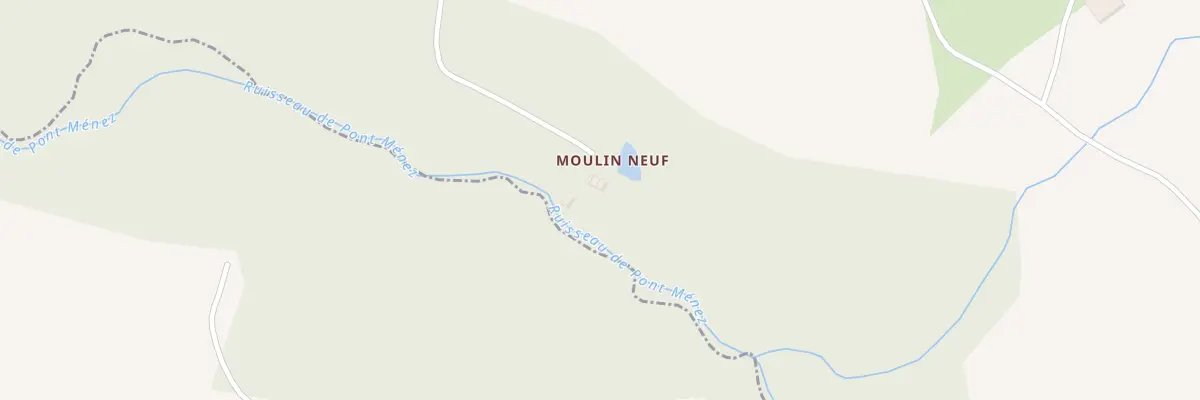 Plan du 1 Moulin Neuf à Saint-Servais