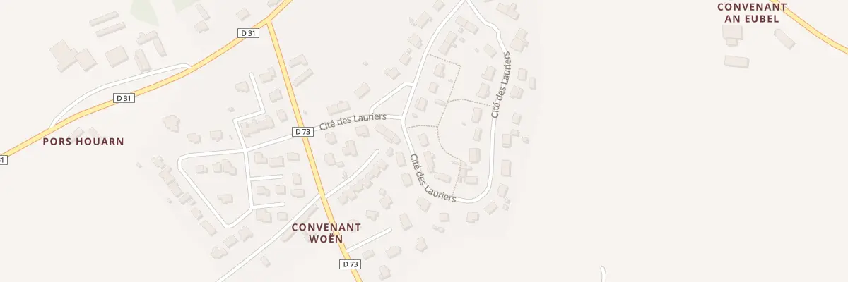 Plan du 45 Cité des Lauriers à Kermaria-Sulard