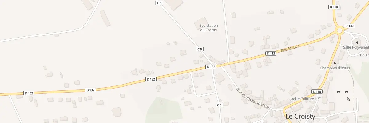 Plan du 47 Rue du Chateau d’Eau au Croisty