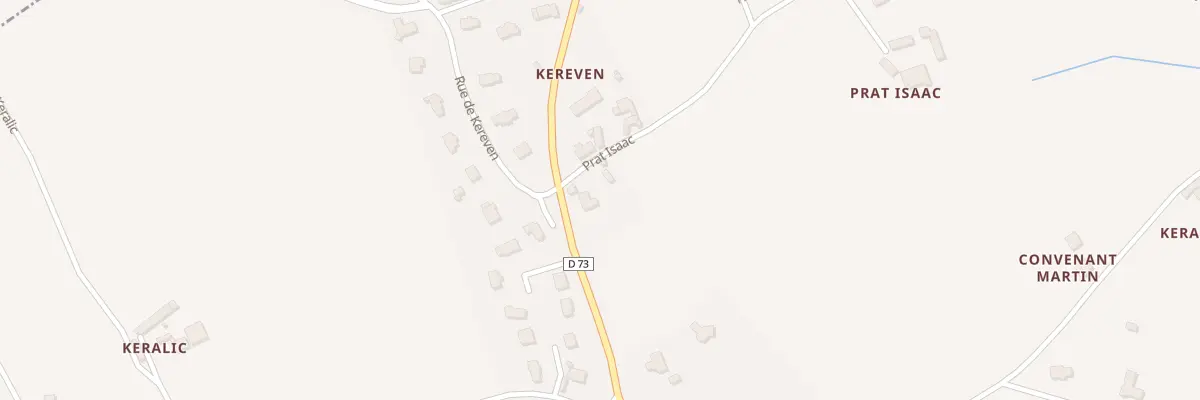 Plan du 10 Rte de Kermaria à Trézény