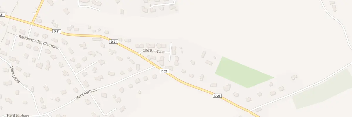 Plan du 9 Cité Bellevue à Caouënnec-Lanvézéac