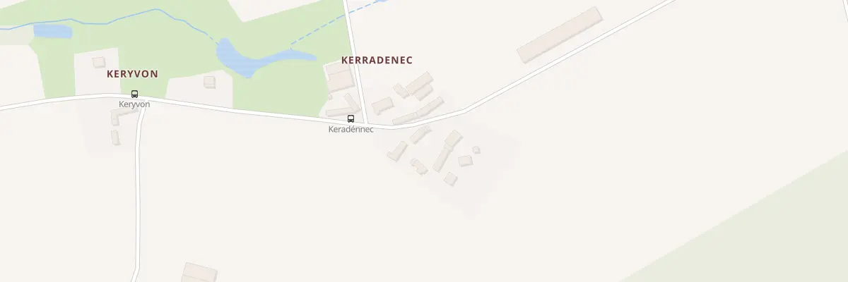 Plan du 12 Keradennec à Cléguer