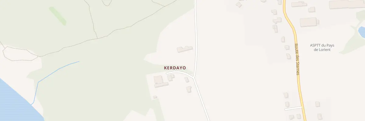 Plan du 5099 Kerdayo à Caudan