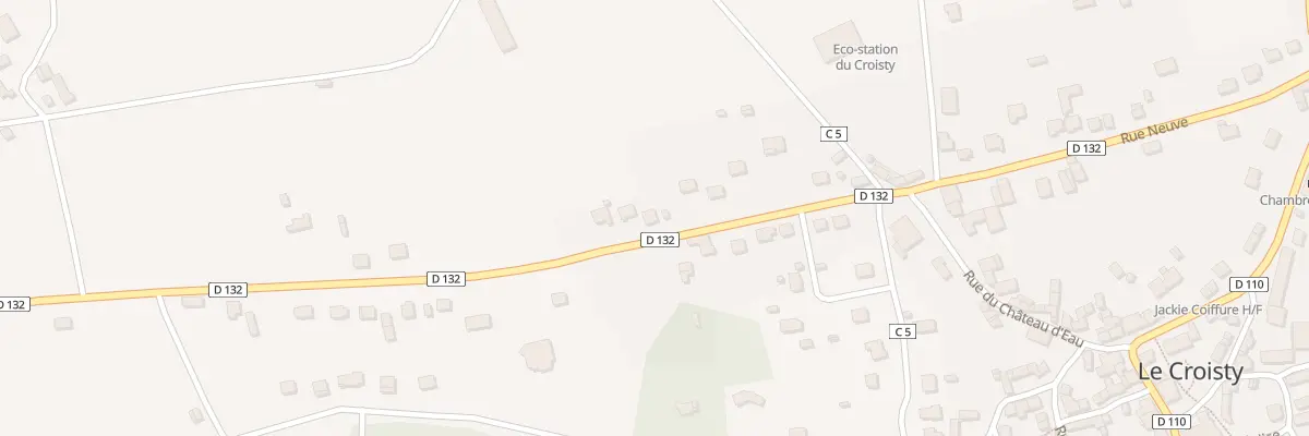 Plan du 55 Rue du Chateau d’Eau au Croisty