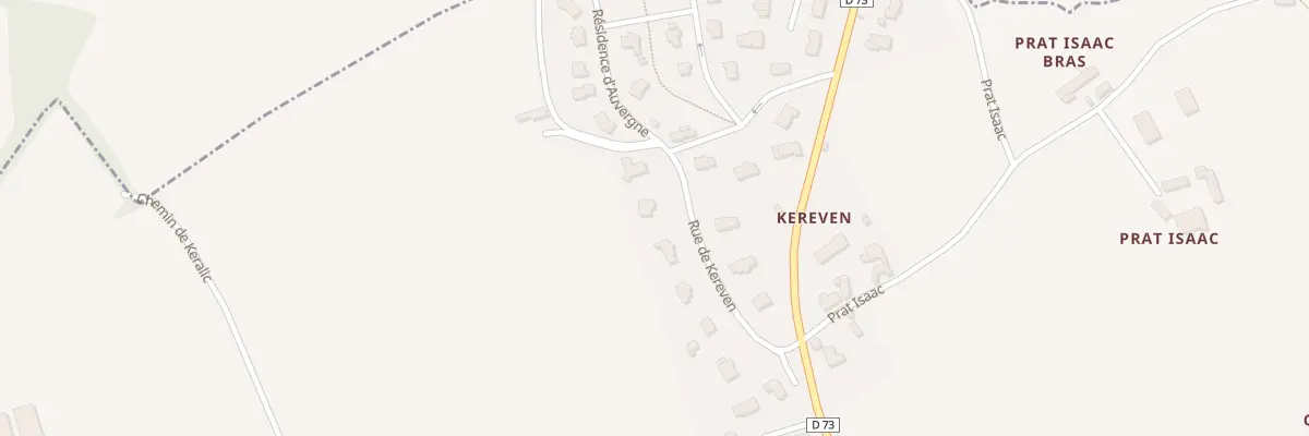 Plan du 9004 Kereven à Trézény