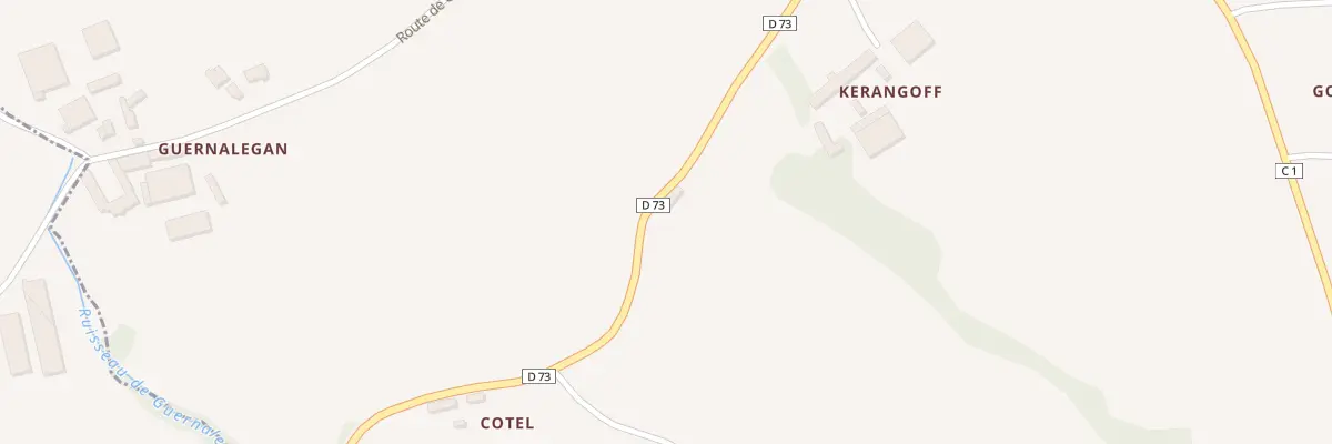 Plan du 1 Ct Torret à Trézény