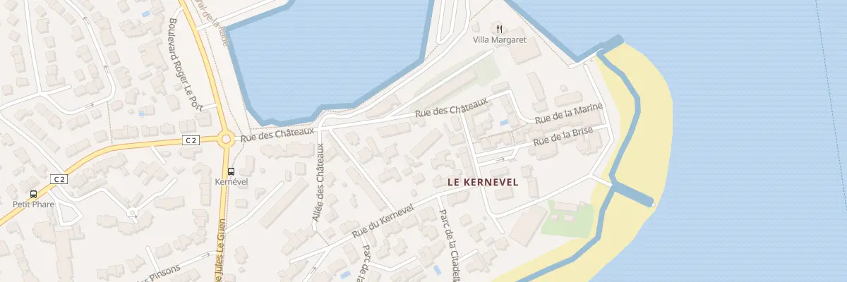 Plan du 6B Rue des Châteaux à Larmor-Plage