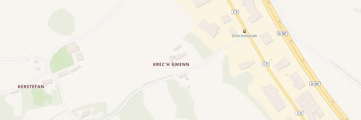 Plan du 4 Kerstephan à Cavan