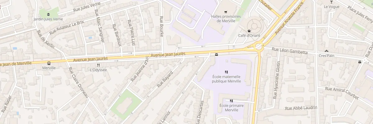 Plan du 4 Rue Bayard à Lorient