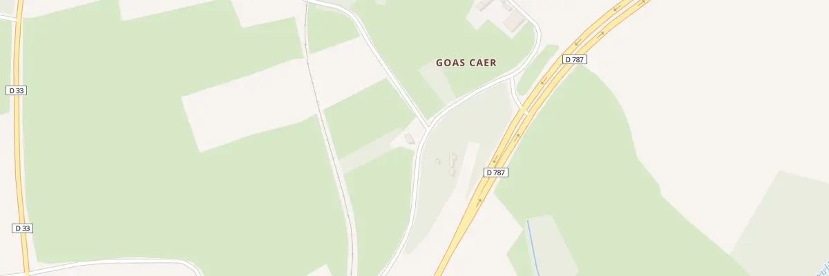 Plan du 4 Goas Caer à Callac