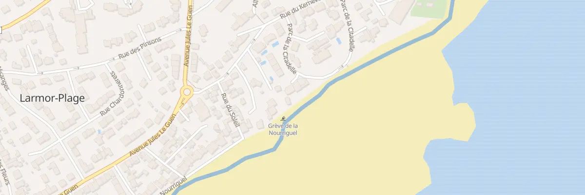 Plan du 6 Rue de Kernevel à Larmor-Plage