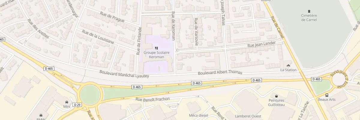 Plan du 30 Rue de Keroman à Lorient