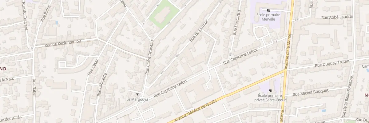 Plan du 48 Rue de Larmor à Lorient