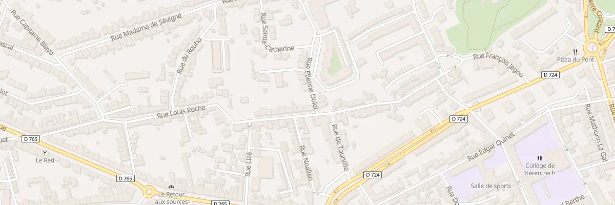 Plan du 39 Rue Louis Roche à Lorient
