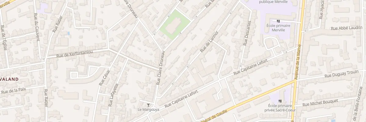 Plan du 53 Rue de Larmor à Lorient