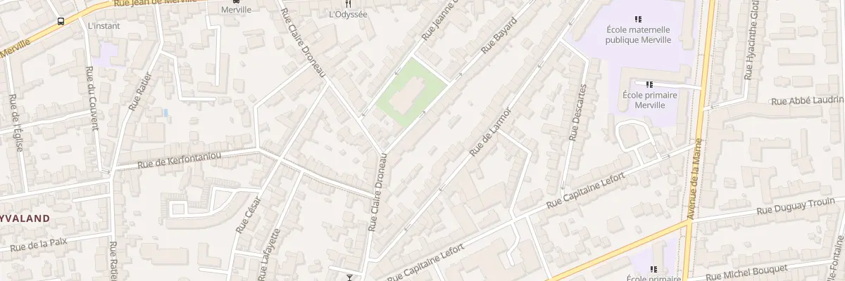 Plan du 48 Rue Bayard à Lorient