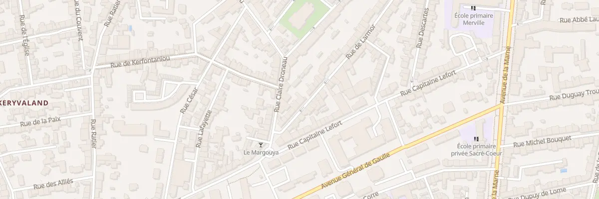 Plan du 63 Rue de Larmor à Lorient