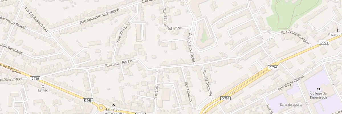 Plan du 49 Rue Louis Roche à Lorient