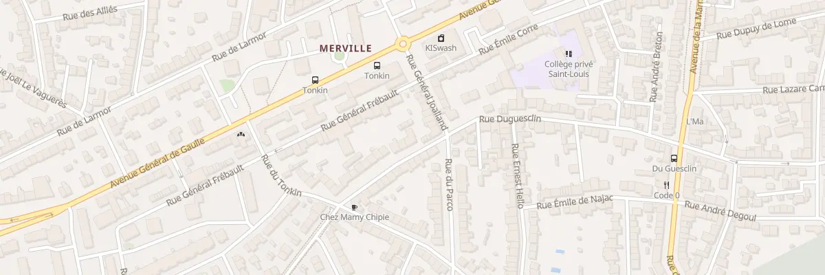 Plan du 49 Rue Duguesclin à Lorient